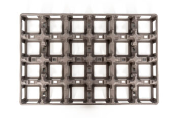 R-Tray 24 vaks 7x7 DT-Grey 105821.824 - Van Krimpen
