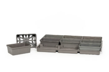 Tray 9 vaks kruidenbak 104631.000 - Van Krimpen