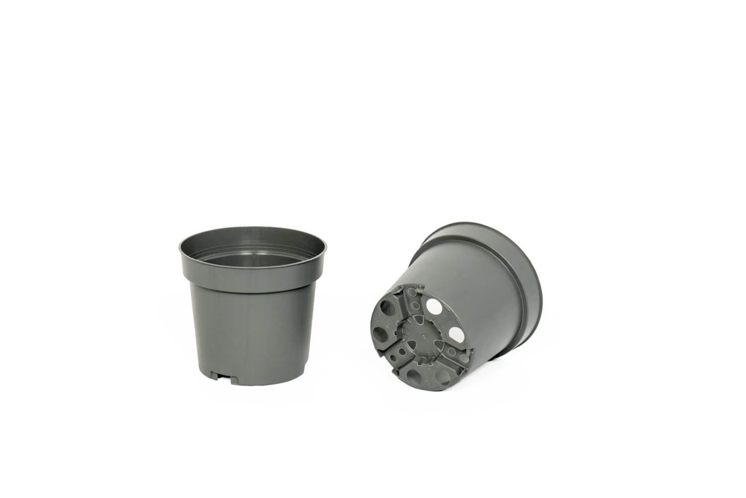 Topf 10,5 cm 5° hoch, YB DT Grau 105922.000 - Van Krimpen